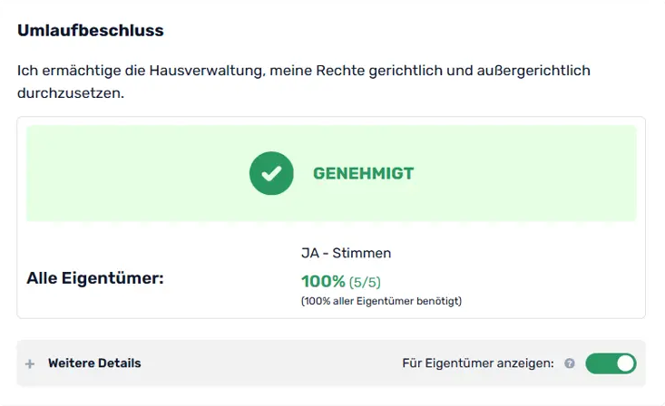 Umlaufbeschluss digital automatisieren